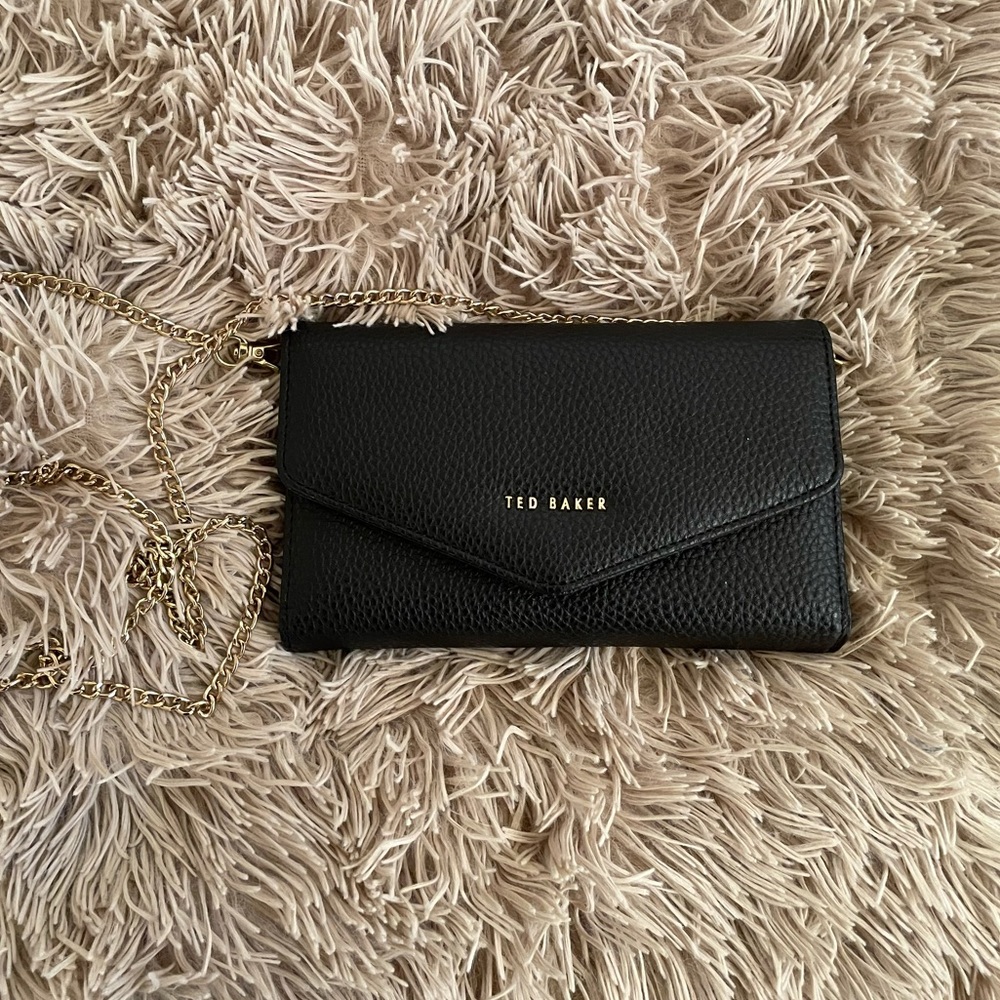 Ted Baker cross body chain wallet purse or clutch